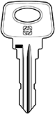 код по:  SILCA=LD2R / KEYLINE=няма / ORION=LAD1 / JMA=LA-3D / ERREBI=LAD2R / CANAS=LAD1